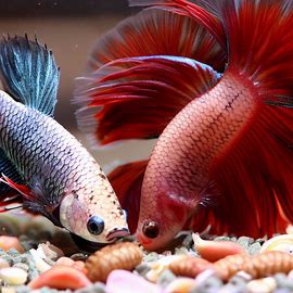 Both-male-and-female-bettas-are-carnivorous